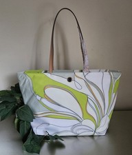 Tory Burch nwt Ella Large Twisty Chartreuse Flower Tote