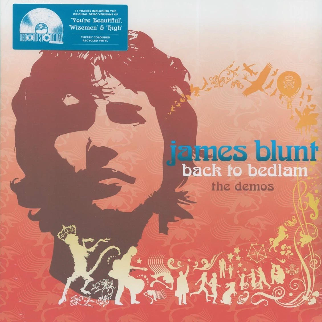 LP James Blunt Back To Bedlam (Red Recycled Vinyl) 5021732378132 CUSTARD 未開封 /00260 James Blunt - Back to Bedlam RED LP (20th Anniversary)