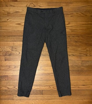 Octobre Editions Moon British Wool Pants Grey (size: US 30 EU 40)
