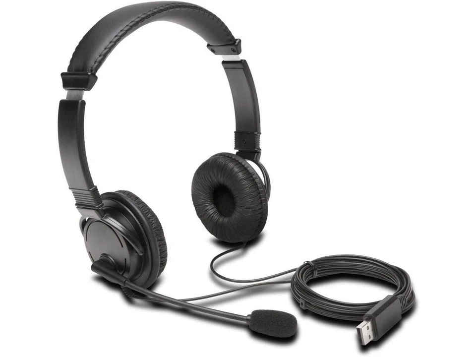Kensington HE K97601WW USB Hi-Fi Headphones with Mic Retail - Image 4 of 4