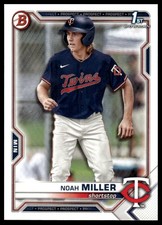 2021 Bowman Draft #BD-109 Noah Miller