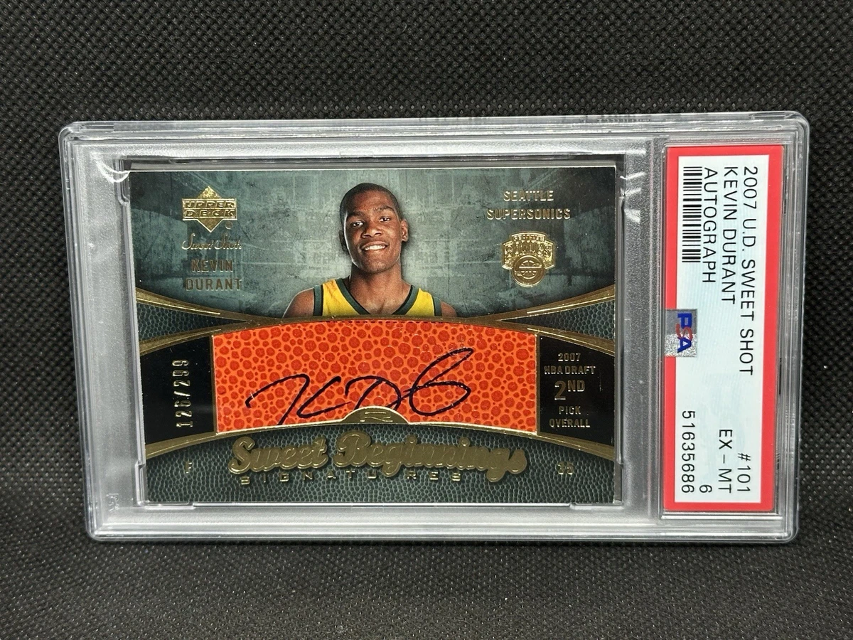 2007-08 Upper Deck Sweet Shot - Kevin Durant #101 for sale | eBay