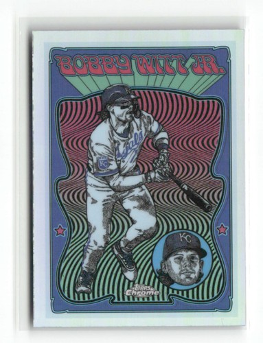Bobby Witt Jr. 2025 Topps Chrome Baseball Ultra Violet All-Stars SSP [jos37
