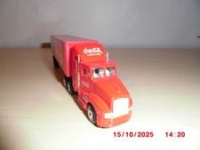 Coca-Cola X-Mas Weihnachtstruck von 1999 Anhänger 2 Achsen Bespielt Bild: Kind