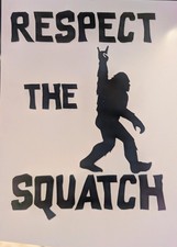 Bigfoot Rock On Vinyl Decal Car Truck Suv Laptop Sasquatch Sticker Respect 4x5