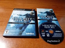 CIB Minority Report (Sony PlayStation 2 PS2, 2002) Complete *TESTED*