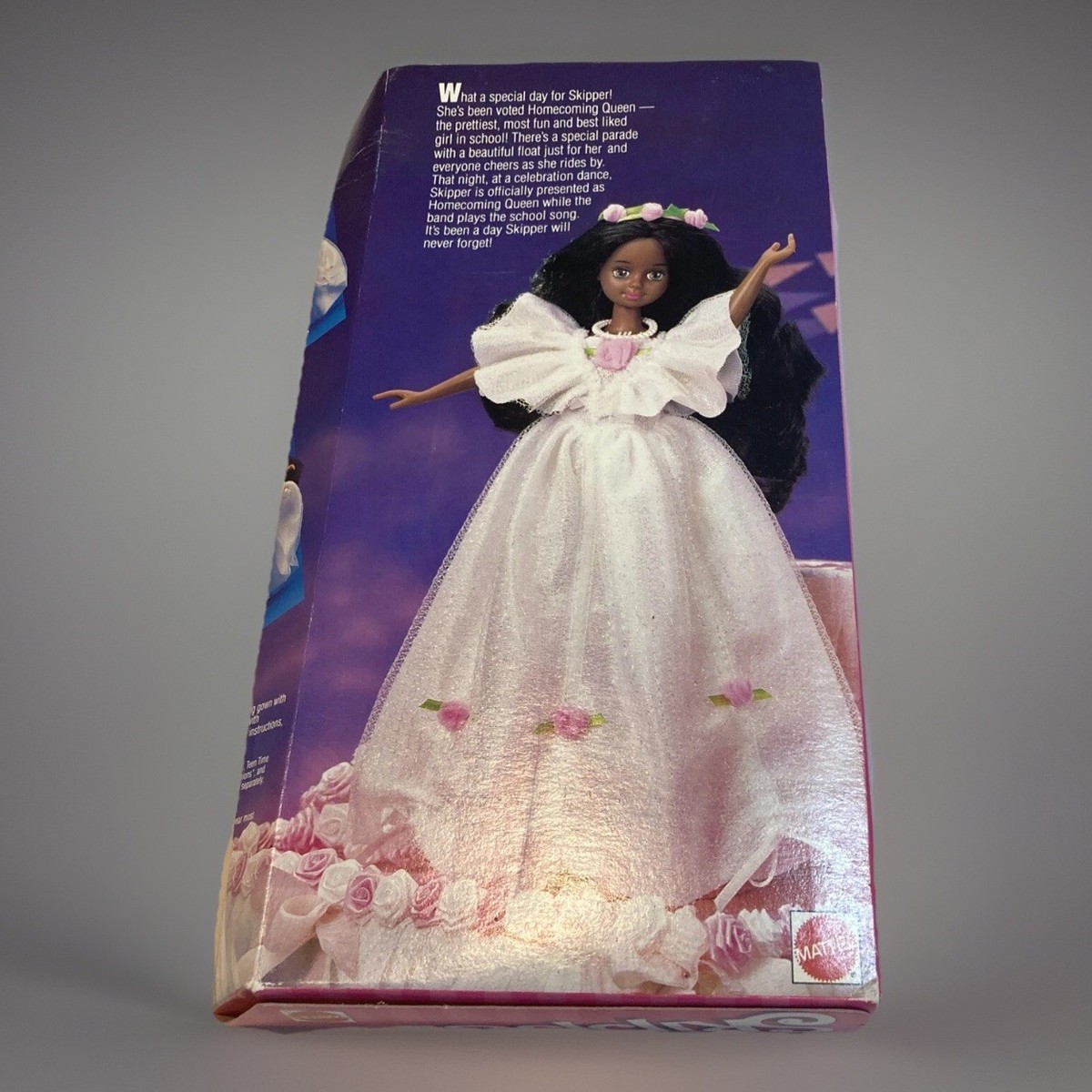 homecoming dresses barbie Queen Skipper Doll African American Mattel 1988 No 2390 Lilac wedding guest dress