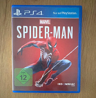 Sony Marvel Spider-Man PS4 USK 12 PAL 2018 Handbuch