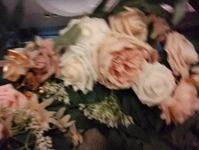 Ling's Moment Flower Garland - 6FT Peony & Rose - Sweetheart Table Decor