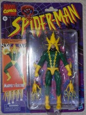 Marvel Legends Spider-Man Retro Electro figure - 6 Inches Tall - Packaging Bent