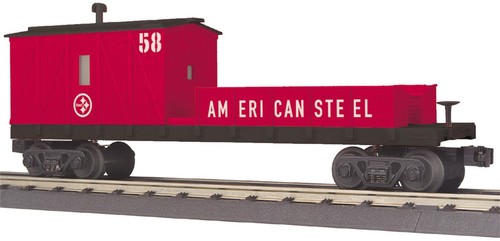 MTH 30-79525 GRÚA AMERICANA DE ACERO TENDER O CALIBRE 3 RIELES RD# 58 | Zustand: New