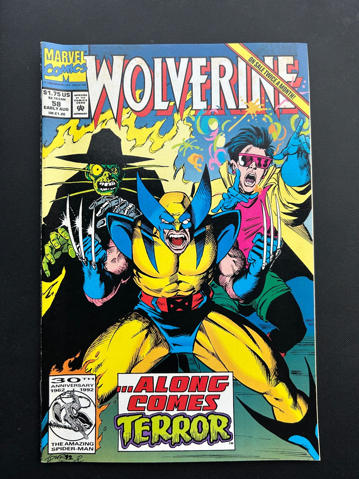 1992 Marvel Comics Wolverine #58