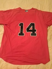Mississippi Braves AA Game Worn USED Jersey #14 Atlanta Braves MILB Sz 48 Mlb