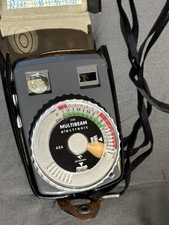 Gossen Multibeam CdS Light Meter w/ Case   West Germany c.1970s