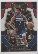 2022-23 Panini Select Premier Level Tri-Color Prizm Wendell Moore Jr #200 xi6