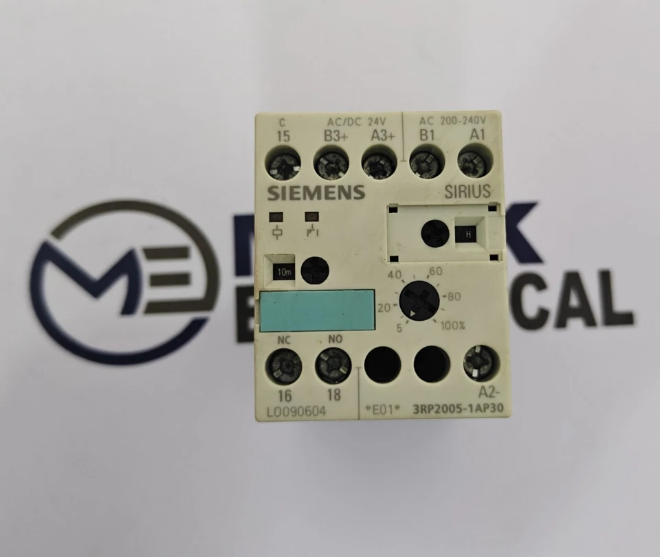 3RP2005-1AP30 SIEMENS TIMER TIMING 0.05S-100H VOLTAGE 220VAC FAST SHIPPING - Image 4 of 4