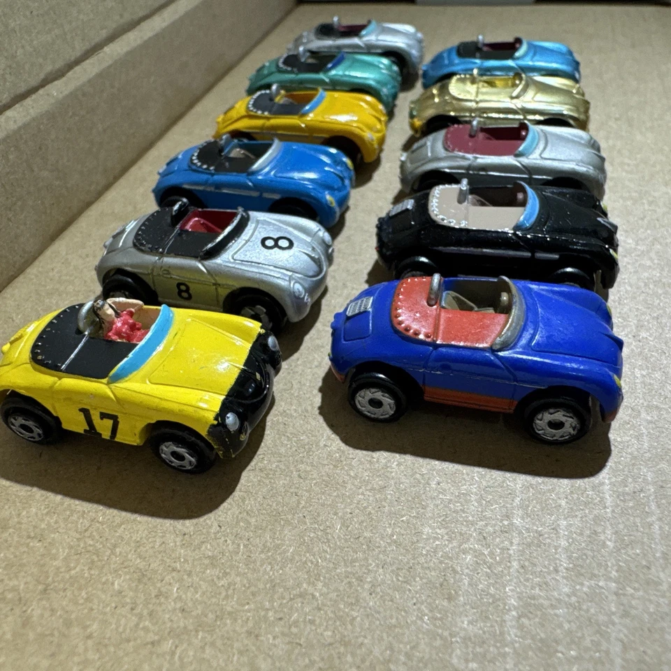 Galoob Micro Machines Porsche Roadster Lot Of 11 Rare collection Great Condition - Image 4 of 4