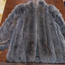 Fur Coat Silver Fox