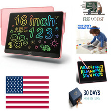 16 Inch Large LCD Writing Tablet for Kids, Colorful Reusable Electronic Doodle