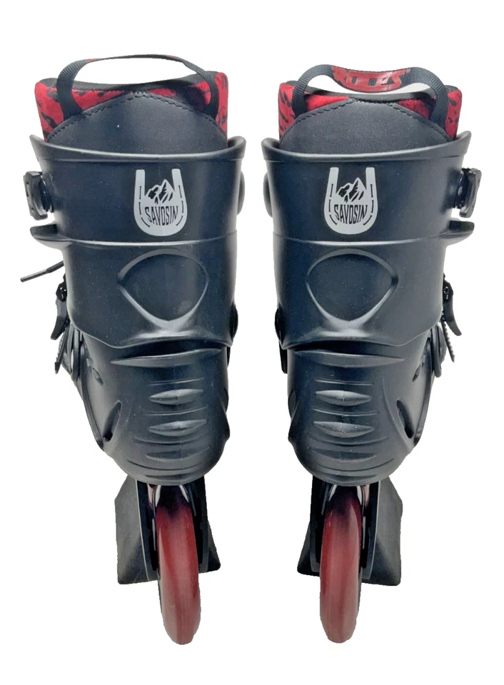 Patines Roces X35 3x110 Savosin TIF para hombre\negro/rojo\ 11,0 Foto 3 de 4