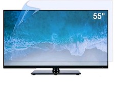55 Inch Matte Anti-Glare TV Screen Protector, Dustproof Anti Scratch Anti Blue