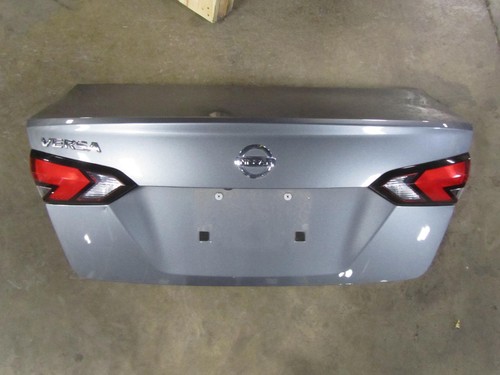 20-22 NISSAN VERSA Rear Trunk Lid Gate w/o spoiler Gray KAD