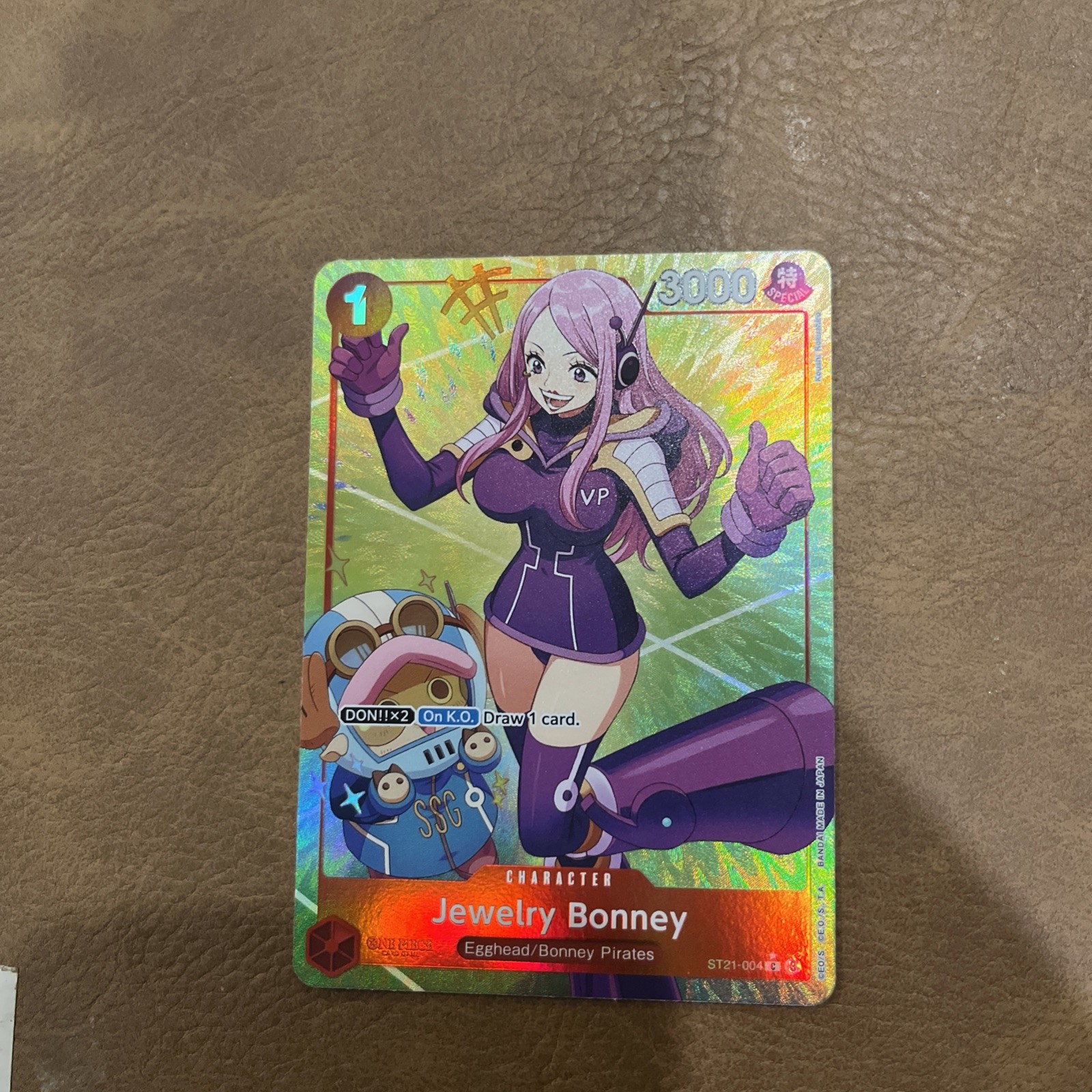 Jewelry Bonney (Parallel) ST21-004 Starter Deck EX: Gear 5 Foil