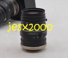 1PC USED KOWA LM16HC 16/1.4C port 1" industrial lens jg