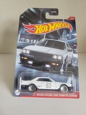 2020 Hot Wheels Nissan Skyline 2000 Turbo RS KDR30 REAR DETAILS BENT CARD CORNER