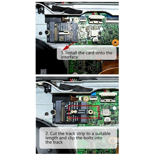 M.2 NGFF NVME SSDs to M.2 Key Adapter for Enhanceds Storage Performances - Afbeelding 4 van 8