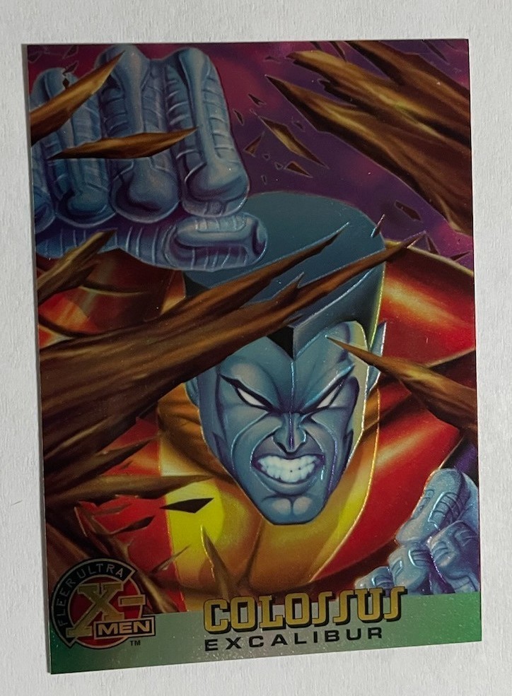 1995 Fleer Ultra X-Men All-Chromium # 25 Colossus