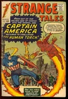 Strange Tales #114 Captain America Silver Age Vintage Marvel Comic 1963 GD