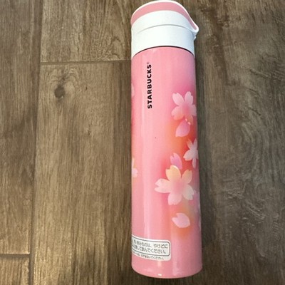 Starbucks Japan Sakura Cherry Blossom Thermos Bottle Pink JNS-450SB NEW