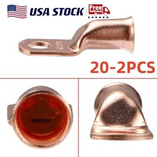 Heavy Duty Copper Lugs Battery Connector Cable Ends 20awg 38 Ring Terminal Heavy Duty Copper Lugs Battery Connector Cable Ends 20awg 38 Ring Terminal