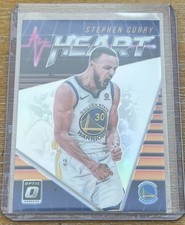 STEPHEN CURRY 18-19 Panini Donruss Optic ALL HEART SILVER HOLO PRIZM PARALLEL !