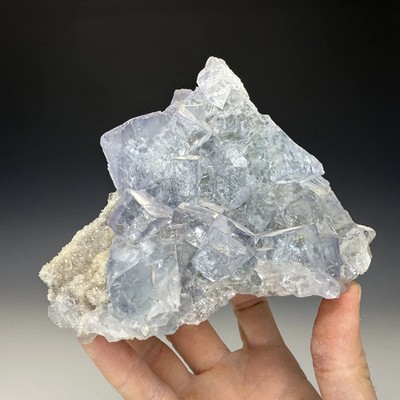 Fluorite, Quartz, La Viesca Mine, Huergo, La Collada mining area, Siero