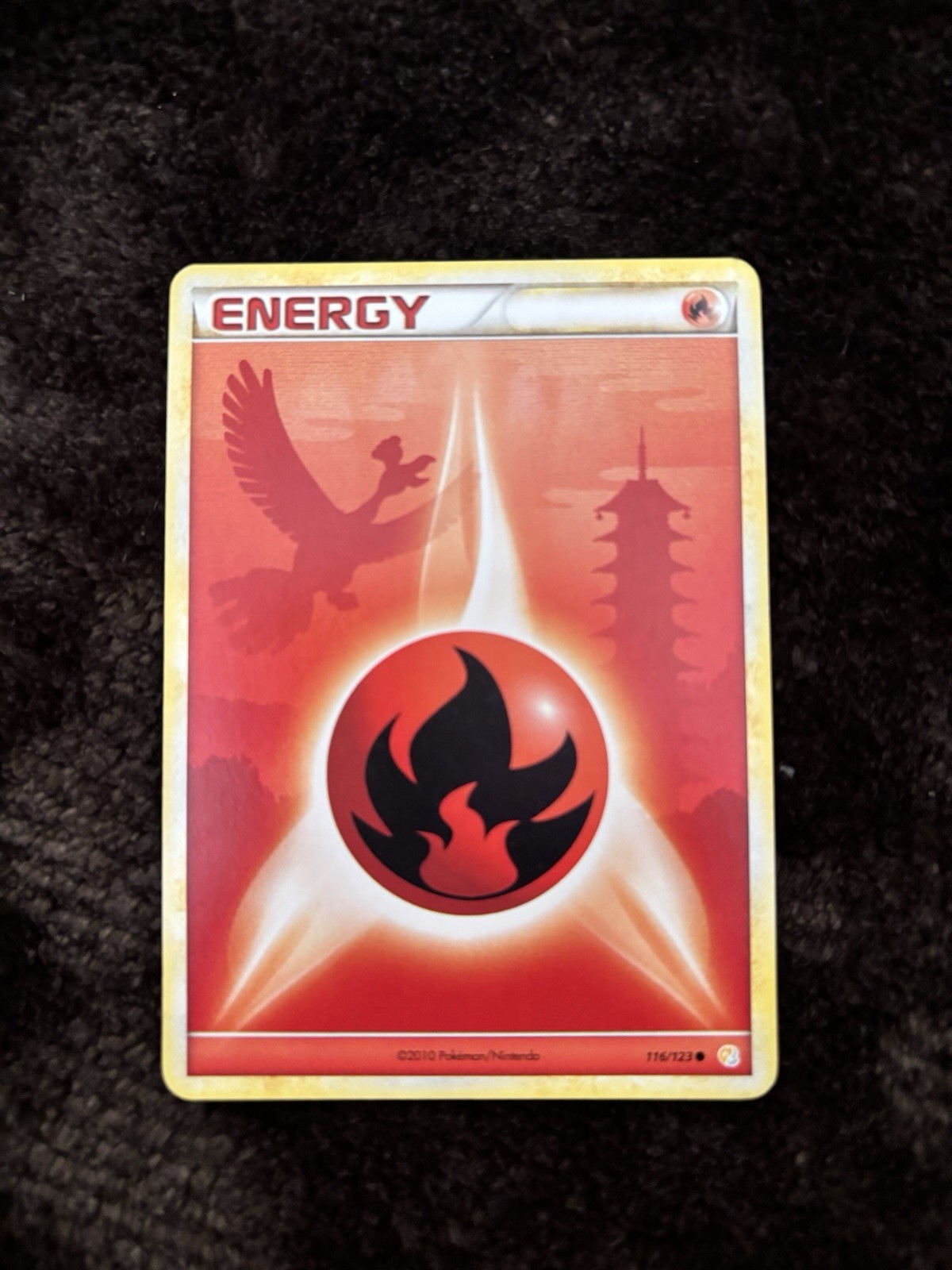 Pokémon - Ho-Oh Fire Energy - 116/123 - Heartgold & Soulsilver - Near Mint