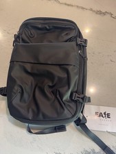 Ease Packer Vacuum Backpack Travel Carry On Bag Black 18" With Lock - New