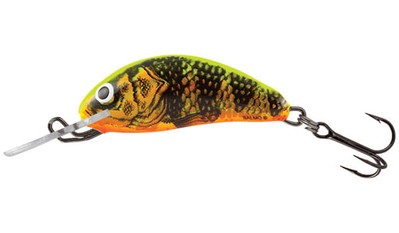 SALMO CRANKBAIT HORNET 3,5cm/2,2g F - GOLD FLUO PERCH (Ultra Light bait for Trou