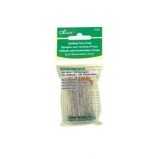 Silver Sharp Quilting Pins 100 Pack Fine Tip 48mm Perfect for Fabric Projects