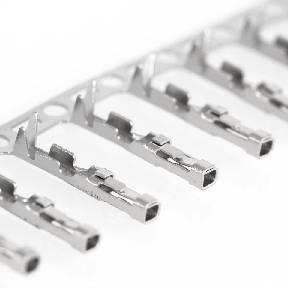 [50x] Conector de cabezal de pasador de puente de cable de crimpado y servo hembra Dupont Foto 4 de 4