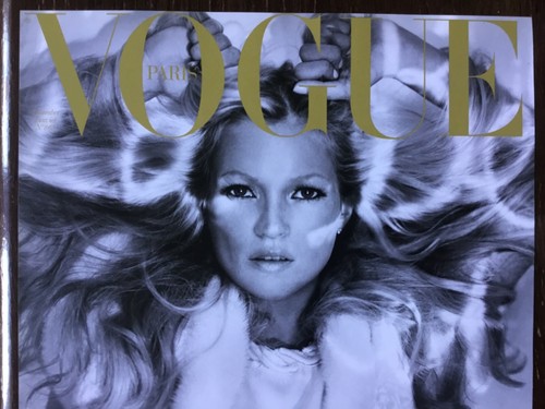 1974 Hitchcock 2005 K.Moss Paris Vogue Deckblatt/Poster ca. Größe = 11”x 8,5” - Bild 11 von 12