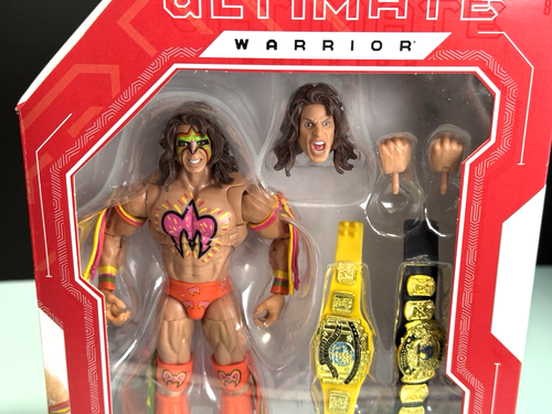 WWE Mattel Creations Ultimate Action Figure Ultimate Warrior Fan Takeover 2022 - Foto 15 di 16
