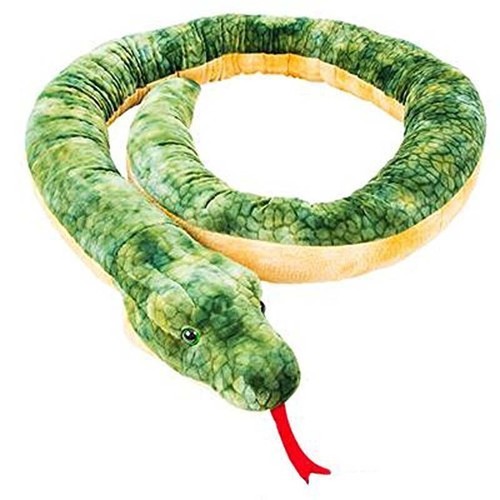 huge plush snake