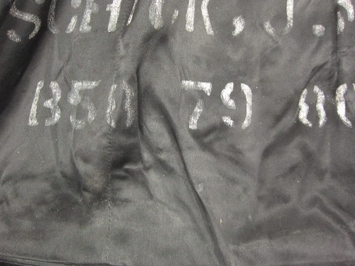 Vintage Jacket Mens 44 Black US Navy Peacoat 100% Wool Kersey Military 80s - Picture 14 of 17