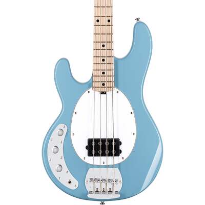Sterling By Music Man StingRay RAY4 Bass Guitar Left-handed - Chopper Blue
