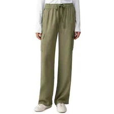 Social Standard by Sanctuary Women's Cargo Pant Size L Green
