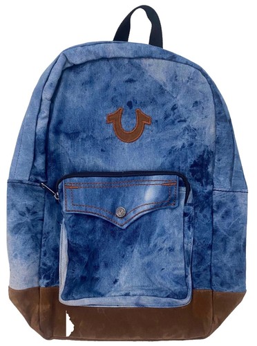 True Religion Will travel backpack in black with a volume of 23 l