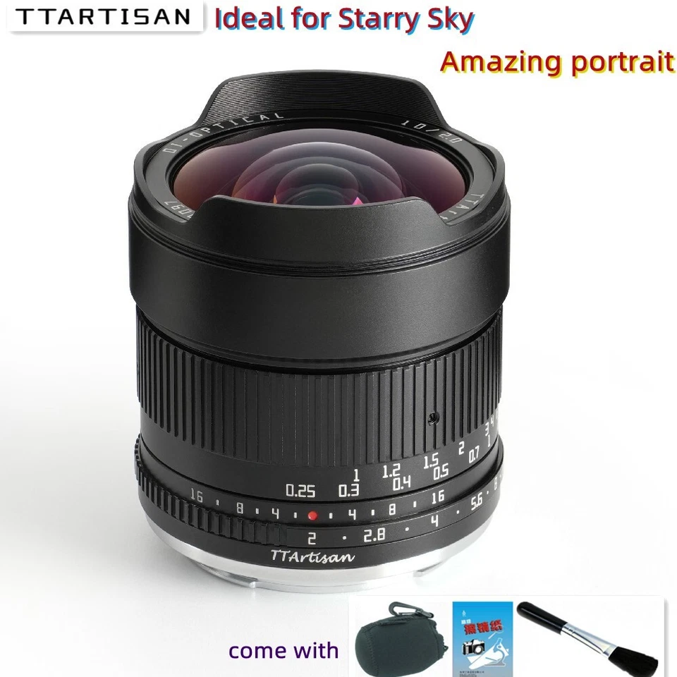 TTArtisan 10mm F2.0 Large Aperture Ultra Wide Angle Lens for Olympus Micro M4/3 - Image 2 of 4