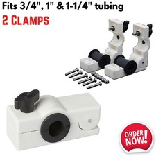 Removable Rail Mount Clamps for 3/4" 1" 1-1/4" Round Tubing Sailboat Solar Panel